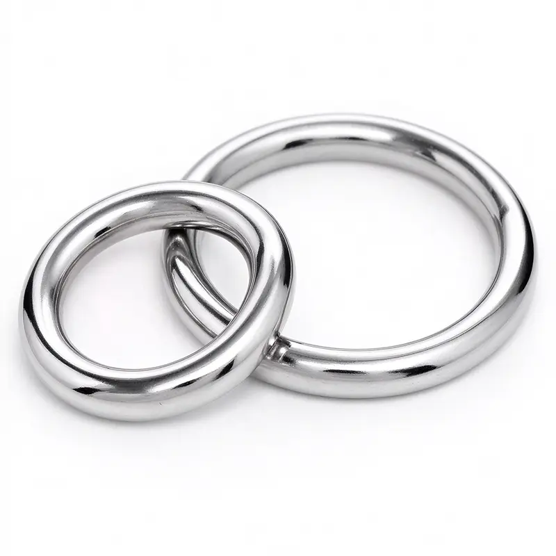 Nahtloser runder Ring aus Edelstahl